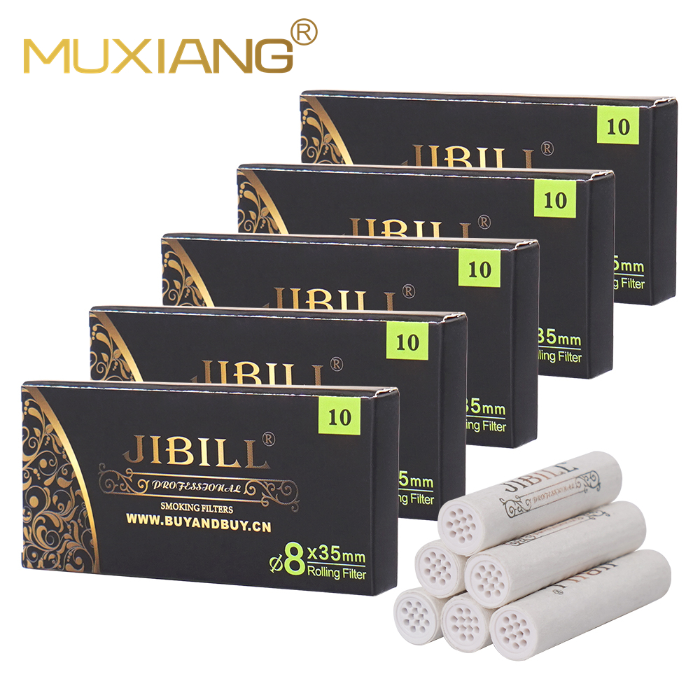50pcs 9mm Tobacco Pipe Filter  - огляд і ціна Smoking & Vaping Accessories