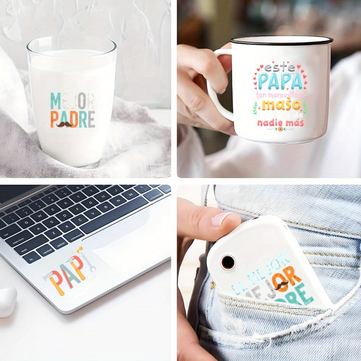 24Pcs/Set Father's Day Quotes  - огляд і ціна Rdta Tank Glass
