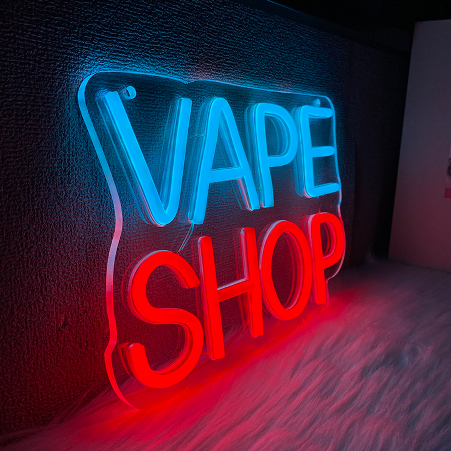Vape Shop Neon Sign For Wall D - огляд і ціна Vaping Shop