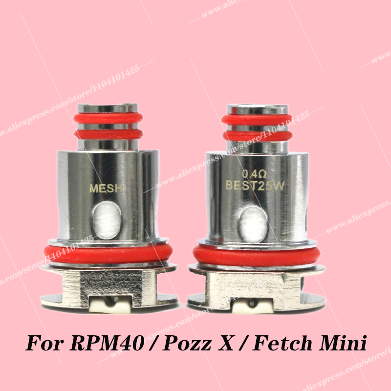 RPM Coils 0.4ohm 0.6ohm 0.8ohm - огляд і ціна Vaping Area