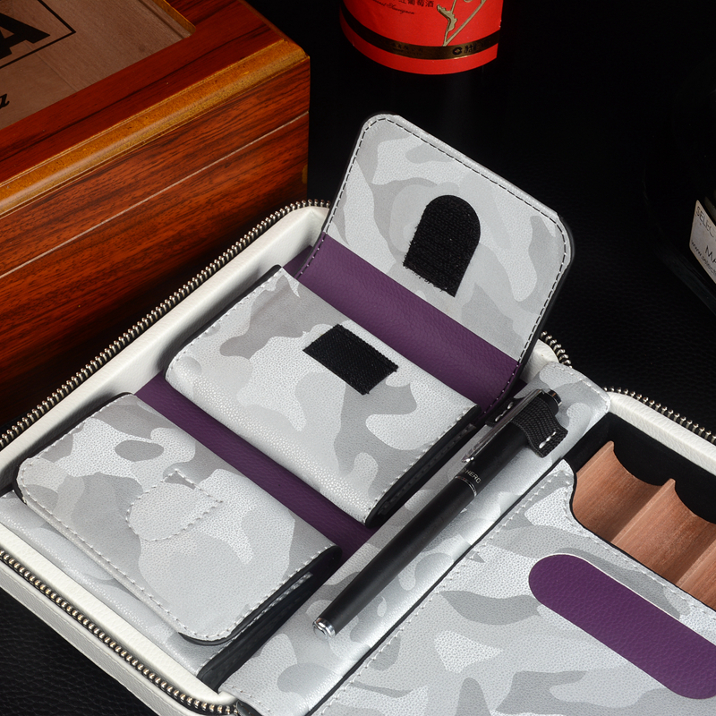 Travel Cigar Case Leather Ciga - огляд і ціна Vape Ring