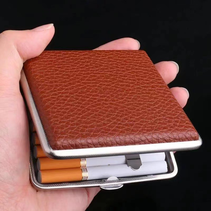 Metal Cigarette Case 20pcs Lea - огляд і ціна Smoking & Vaping Accessories