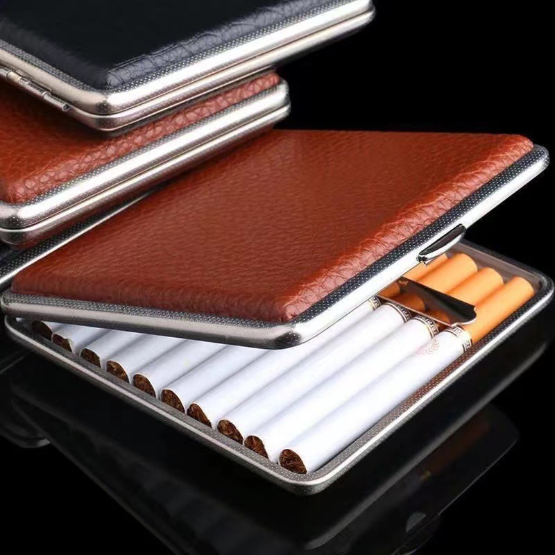 Metal Cigarette Case 20pcs Lea - огляд і ціна Smoking & Vaping Accessories