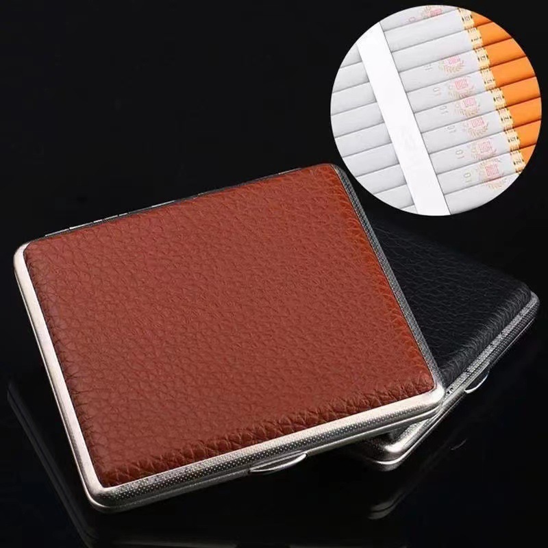 Metal Cigarette Case 20pcs Lea - огляд і ціна Smoking & Vaping Accessories