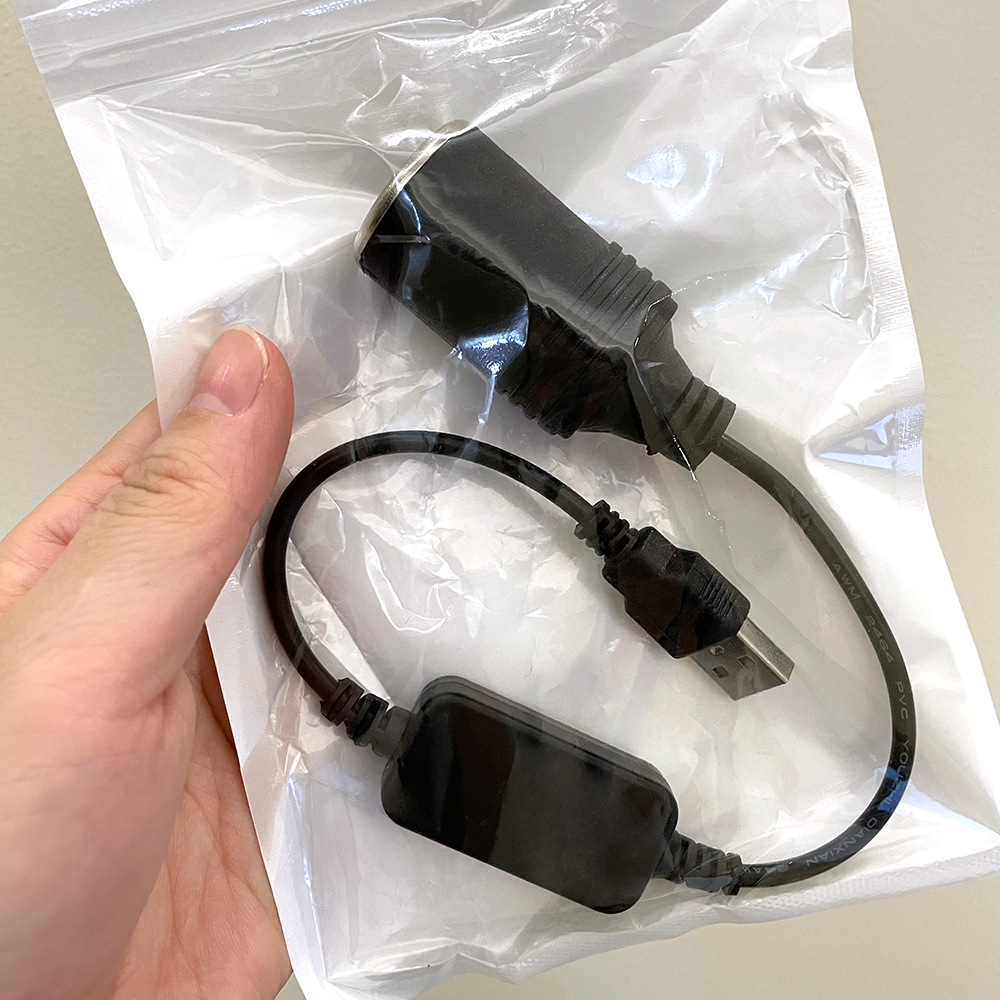 1pc 5V 2A USB To 12V Cigarette - огляд і ціна Accessories Experts Vape