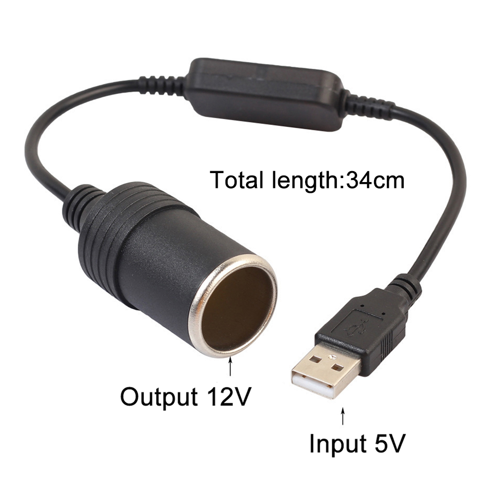 1pc 5V 2A USB To 12V Cigarette - огляд і ціна Accessories Experts Vape