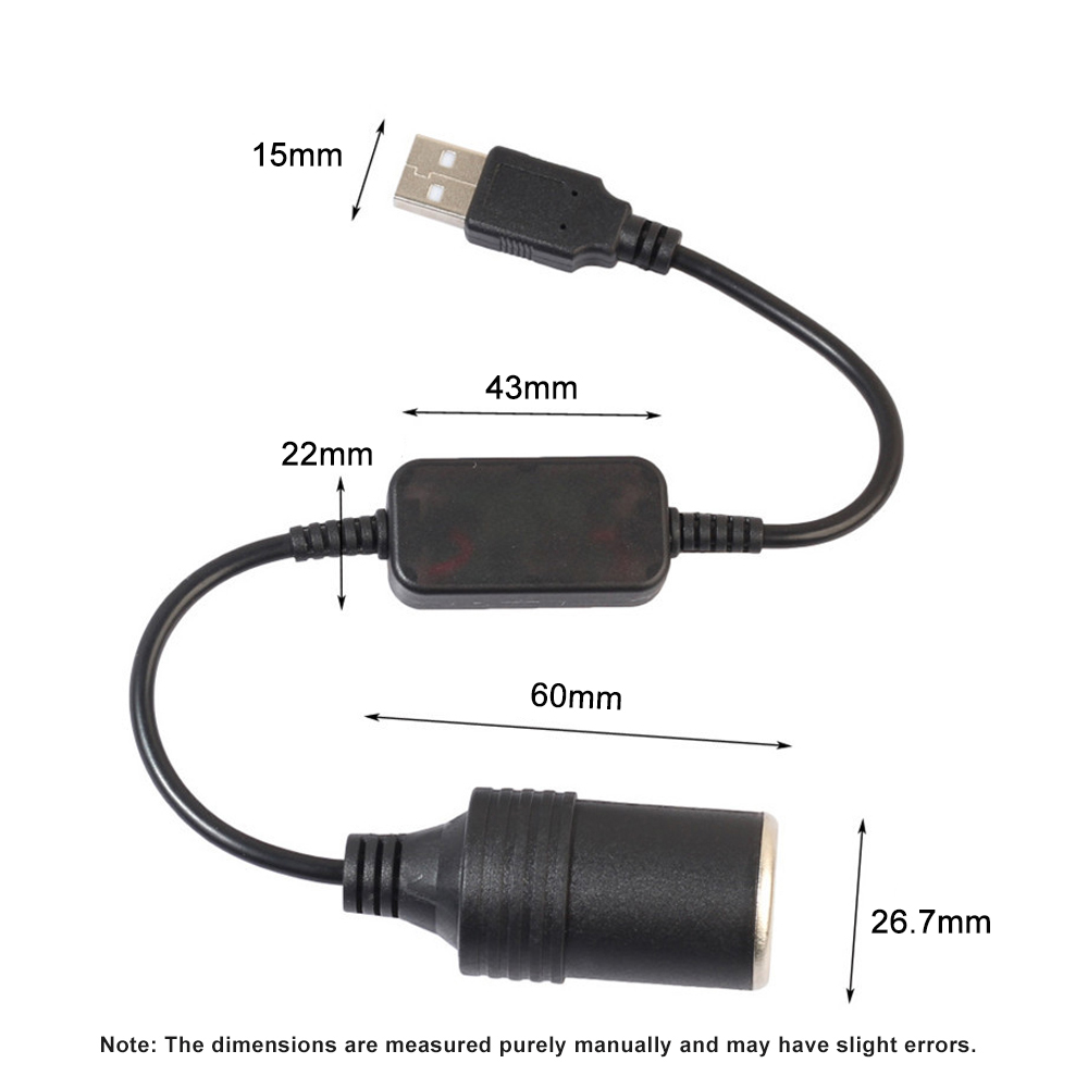 1pc 5V 2A USB To 12V Cigarette - огляд і ціна Accessories Experts Vape
