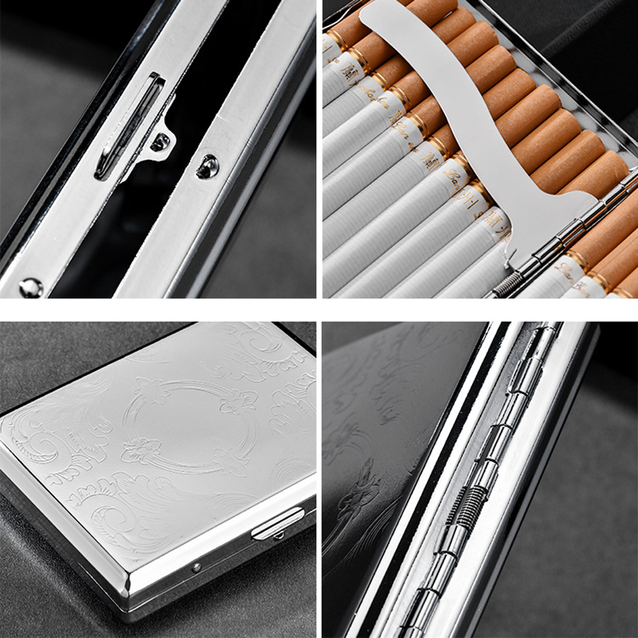 20-Cigarette （Freeform）Silver  - огляд і ціна Smoking & Vaping Accessories