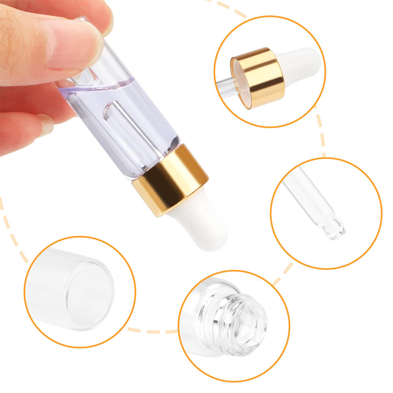5Pcs 1ml/2ml/3ml/5ml Empty Gla - огляд і ціна Juice Bottle Dropper