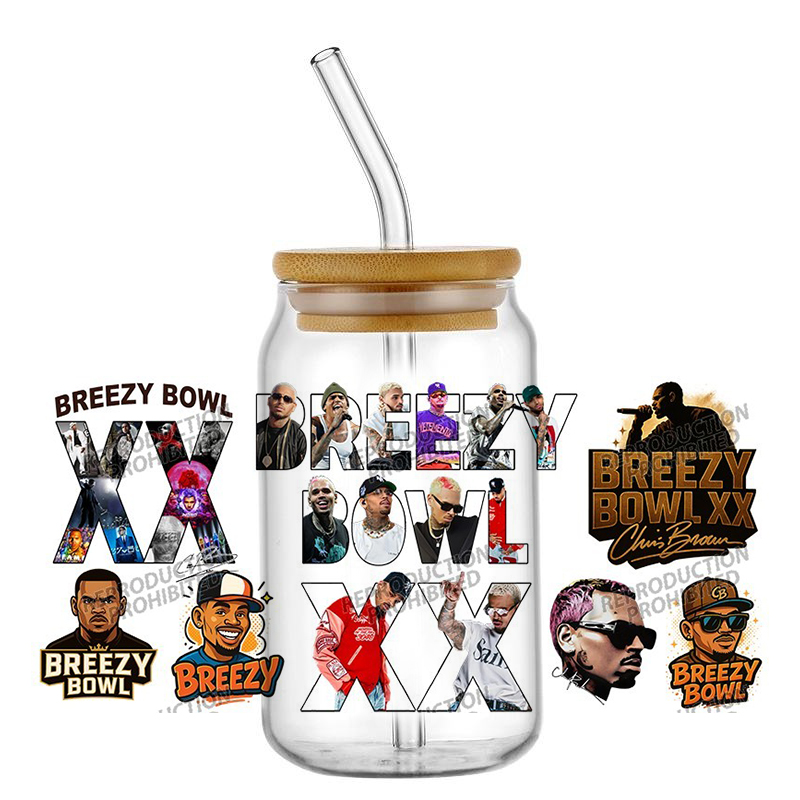 New Popular Singer Chris Brown - огляд і ціна Rdta Tank Glass