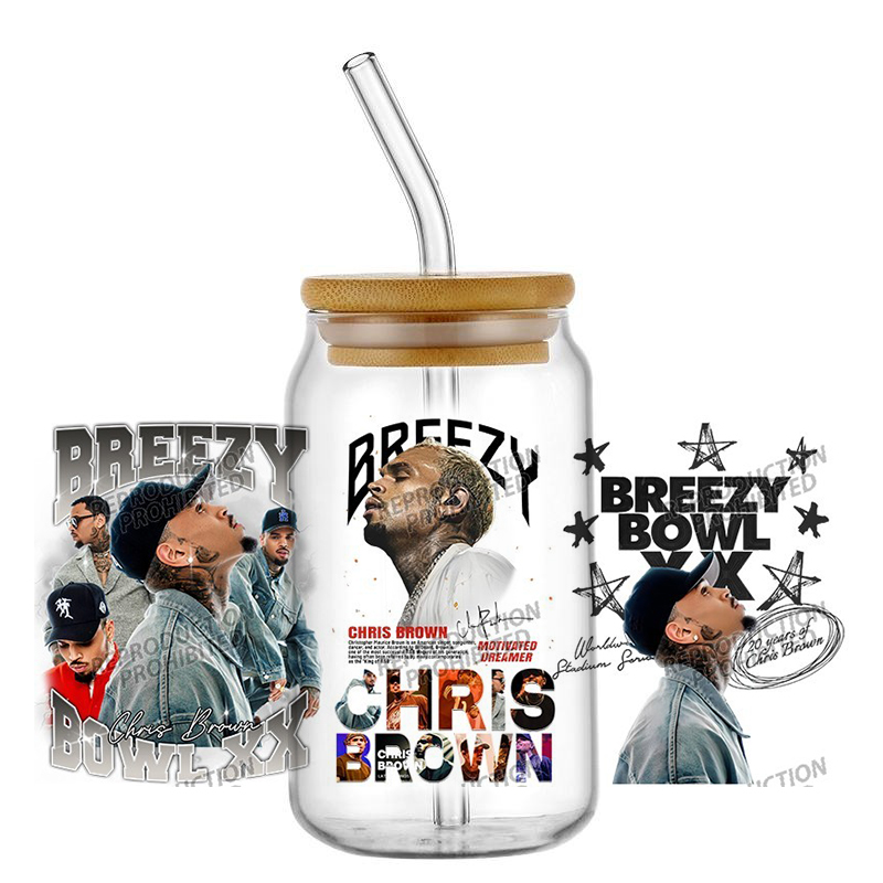 New Popular Singer Chris Brown - огляд і ціна Rdta Tank Glass