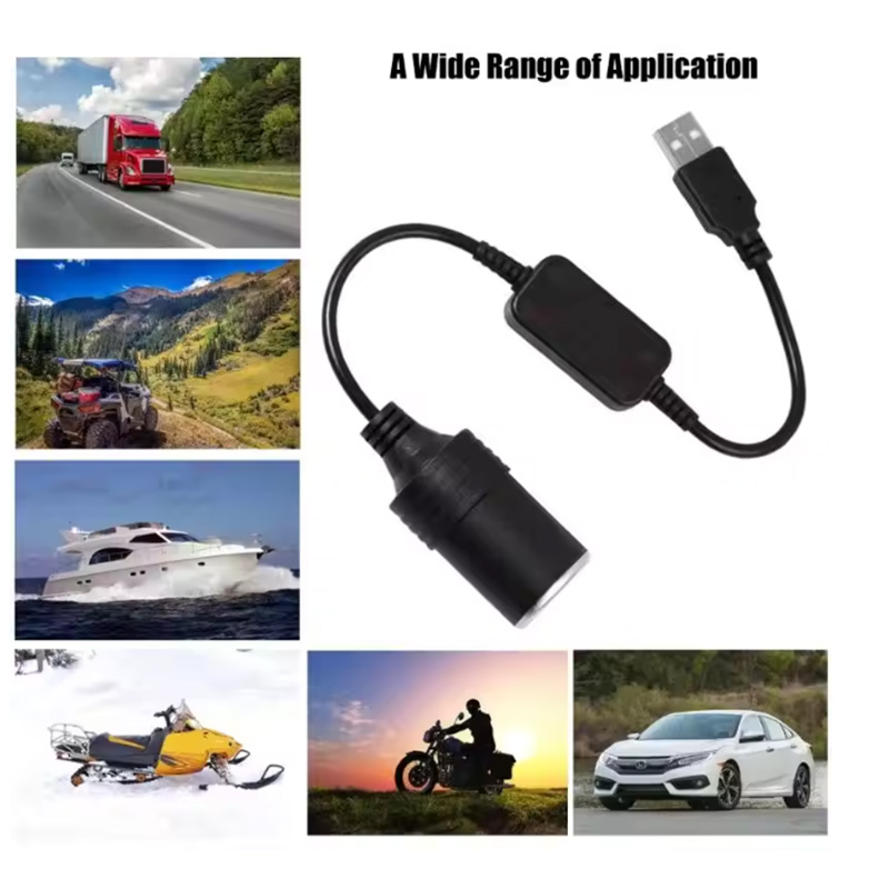 1pc 5V 2A USB To 12V Cigarette - огляд і ціна Accessories Experts Vape
