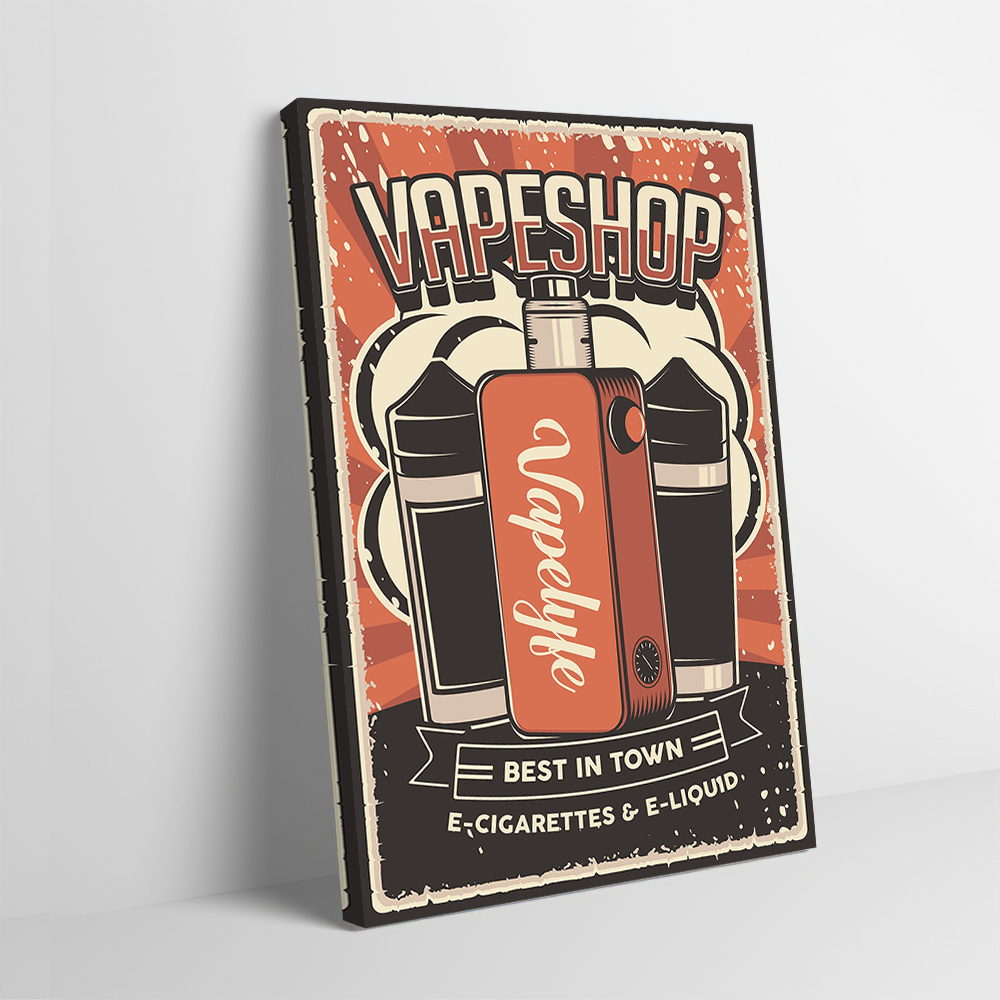 Vape Shop Printing Poster Pict - огляд і ціна Vaping Shop