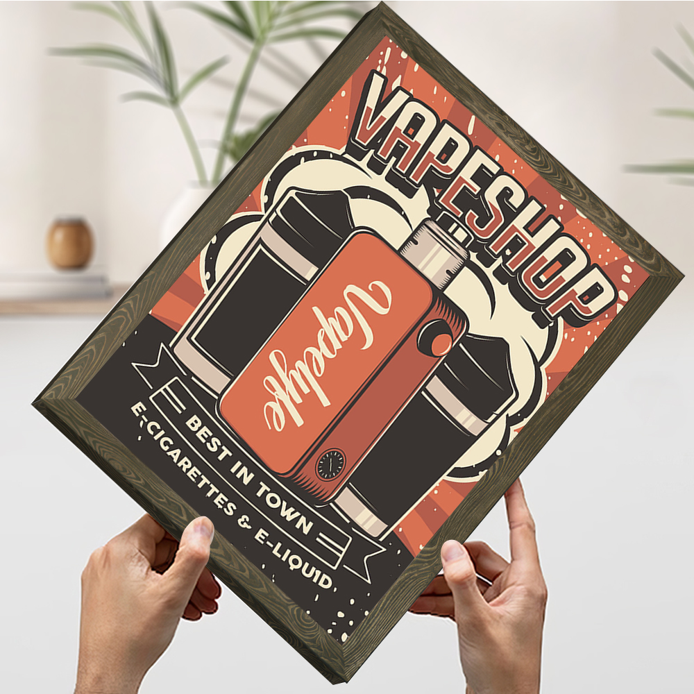 Vape Shop Printing Poster Pict - огляд і ціна Vaping Shop