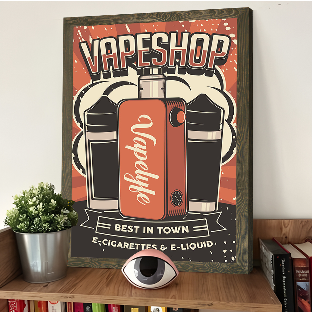 Vape Shop Printing Poster Pict - огляд і ціна Vaping Shop