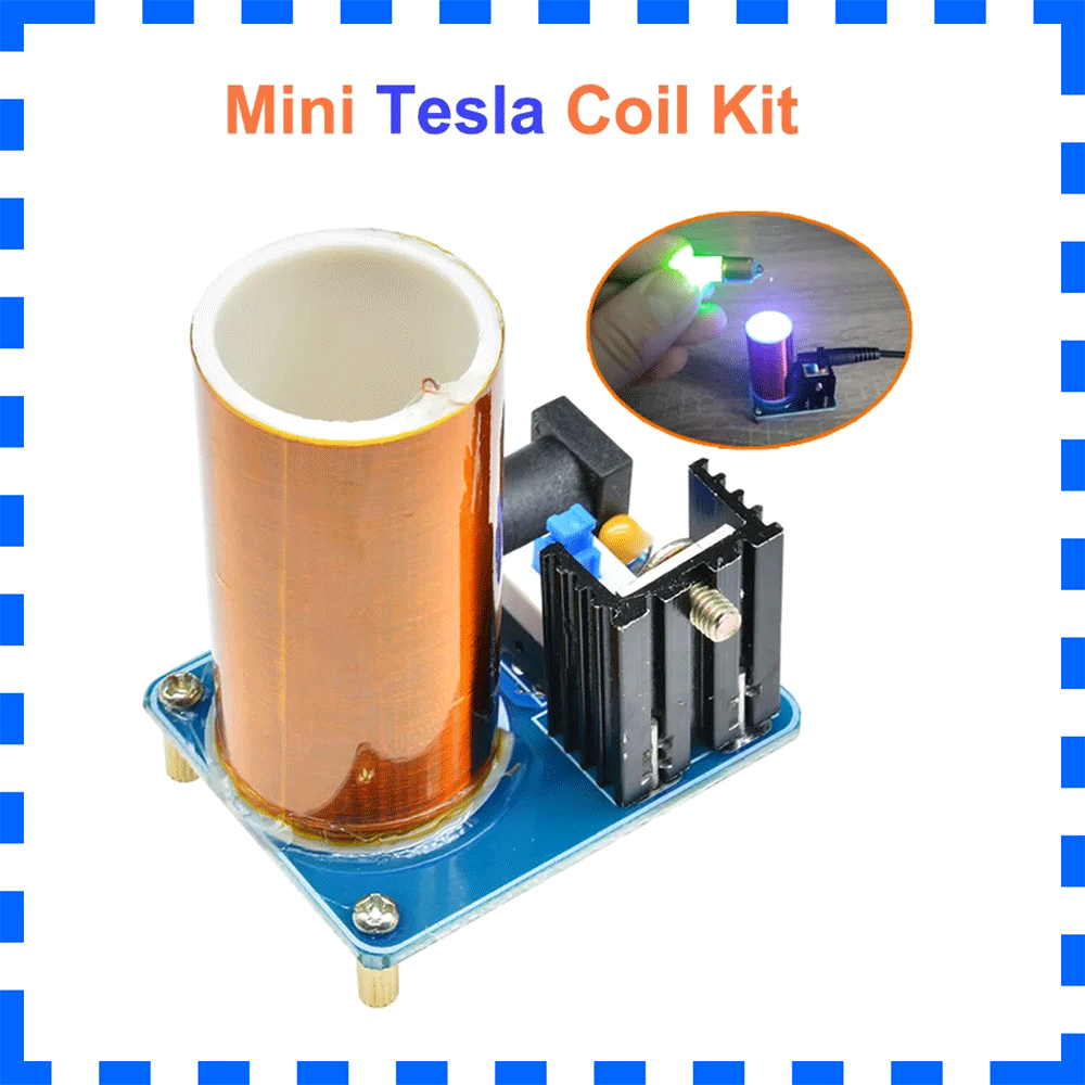 BD243/BD243C Mini Tesla Coil K - огляд і ціна Coil Building Kit