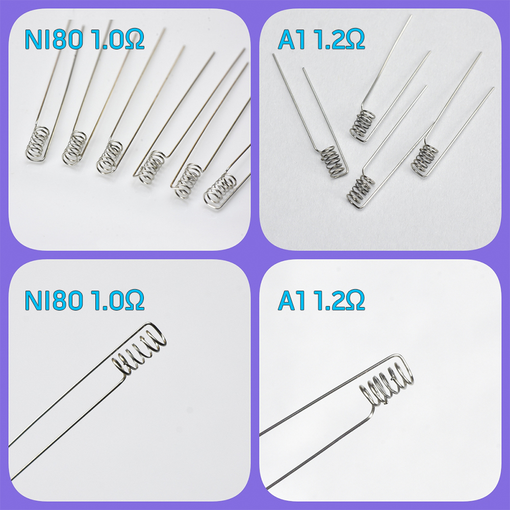 50/100pcs Resistance A1 1.2ohm - огляд і ціна Coil Building Kit
