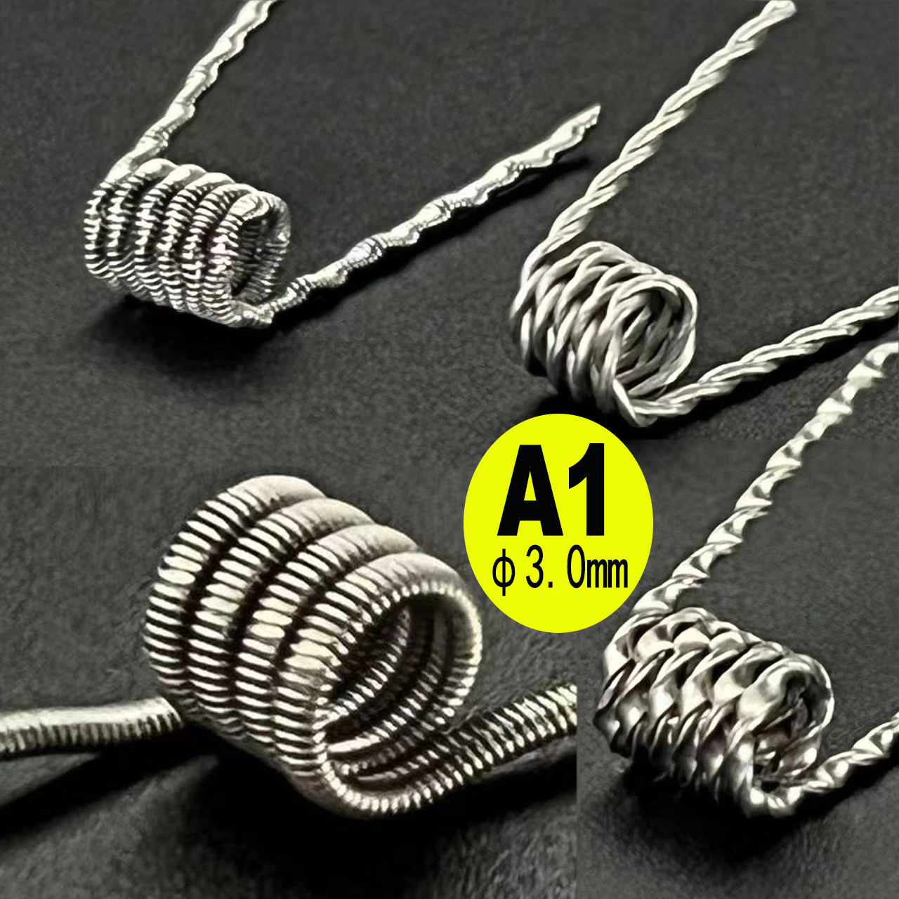 100-10PCS 3mm Diameter DL/DTL/ - огляд і ціна Clapton Wire Pre Built