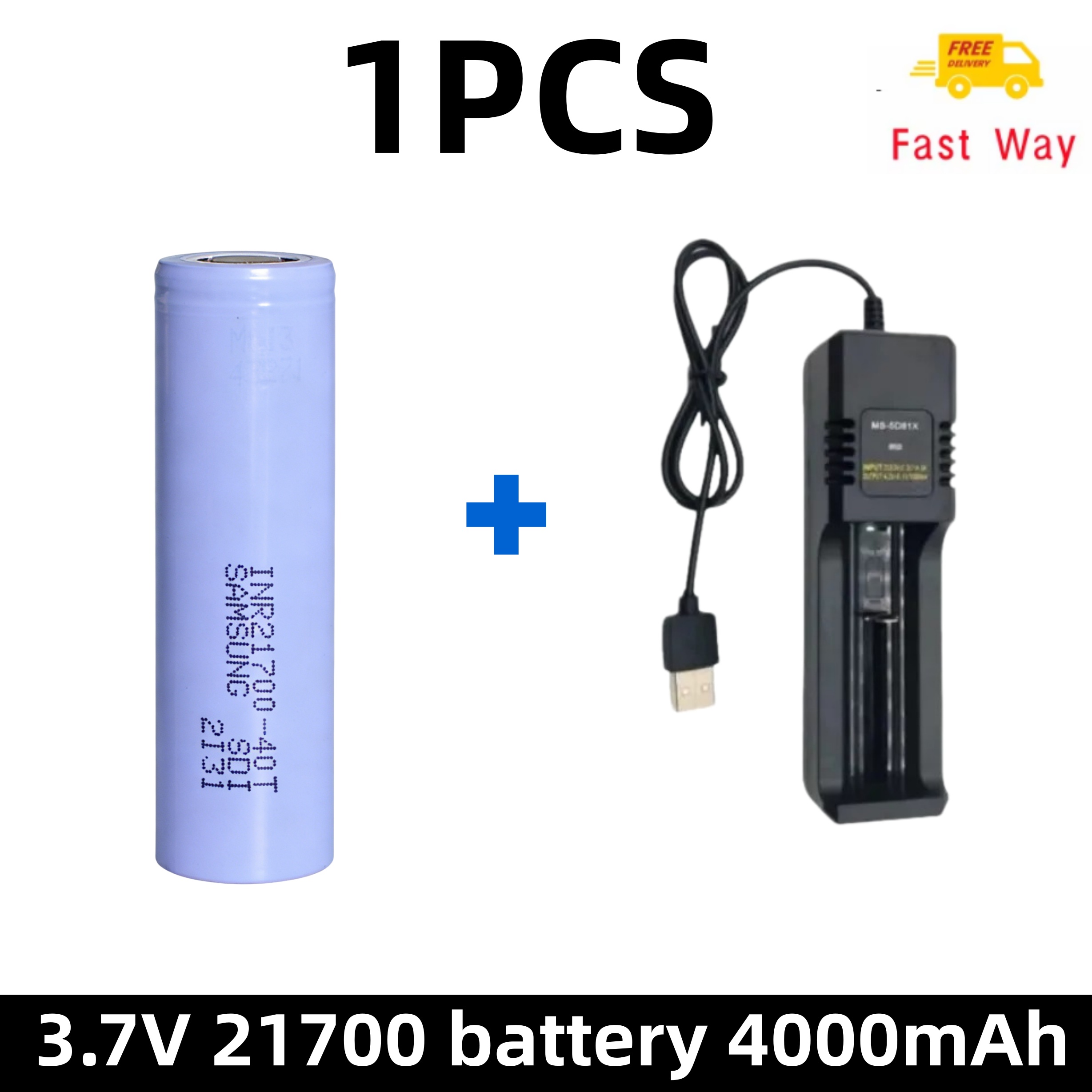 INR21700 4000mAh 3.7V Recharge - огляд і ціна Vaping Goods