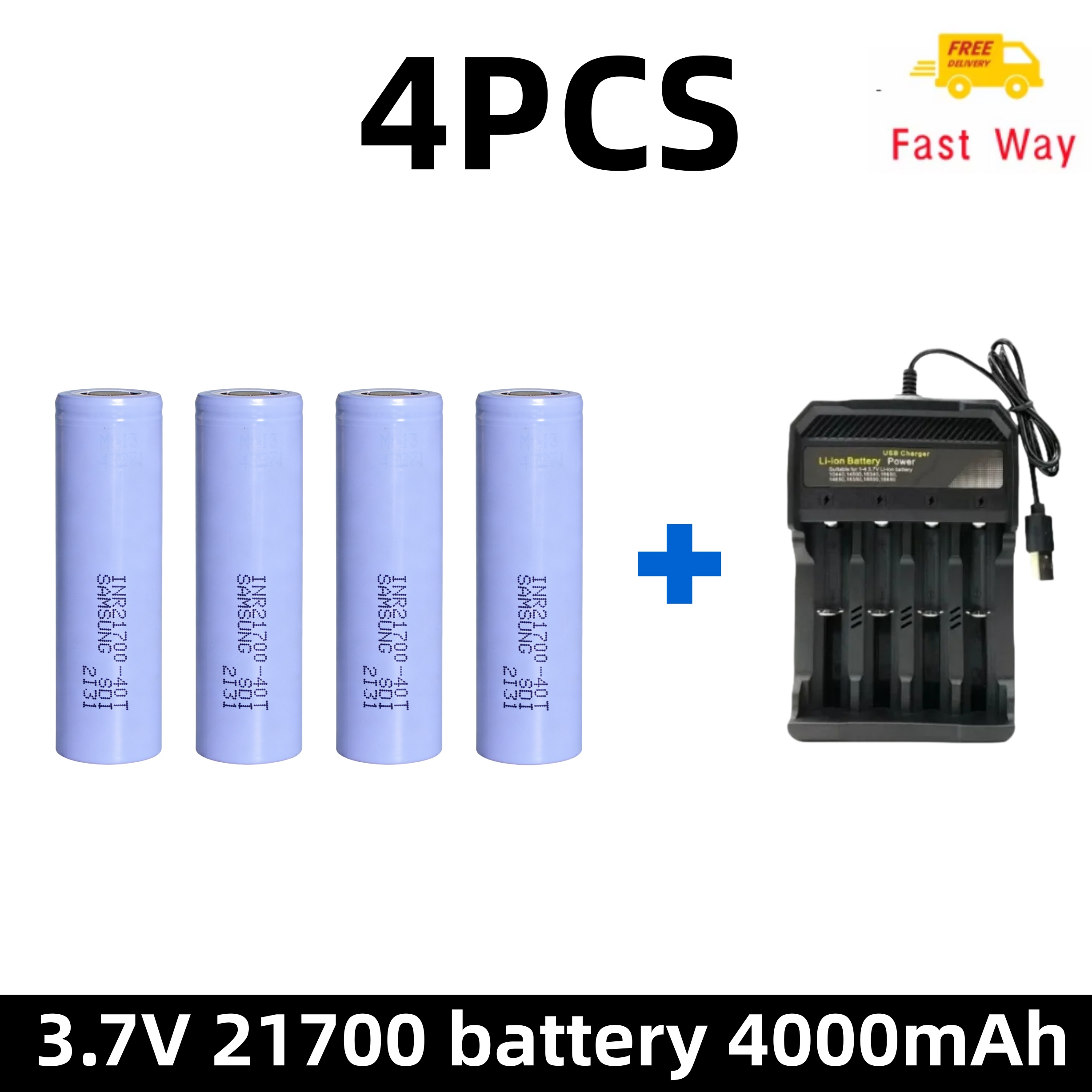 INR21700 4000mAh 3.7V Recharge - огляд і ціна Vaping Goods