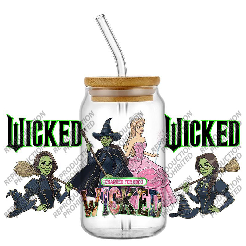 3D UV DTF Witch Bow Pattern cu - огляд і ціна Rdta Tank Glass