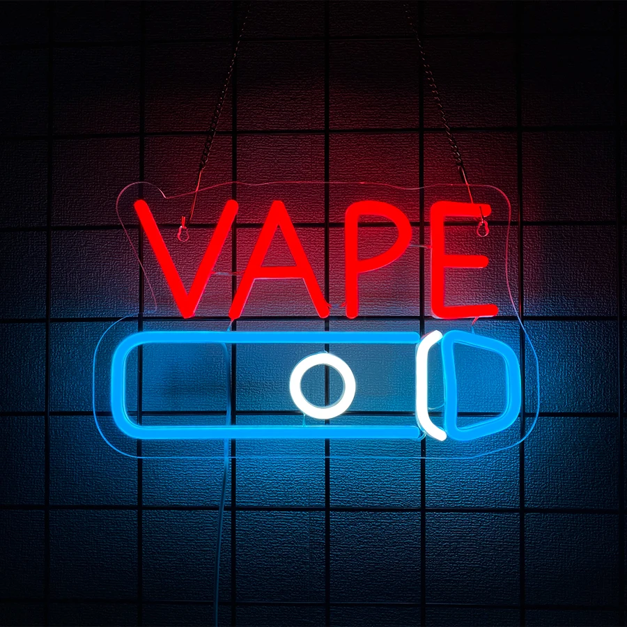 Vape Shop Neon Signs, Led Lett - огляд і ціна Vaping Shop