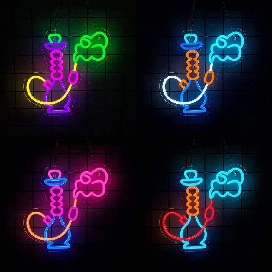 Hookah Neon Sign for Shisha Ba - огляд і ціна Vaping Shop