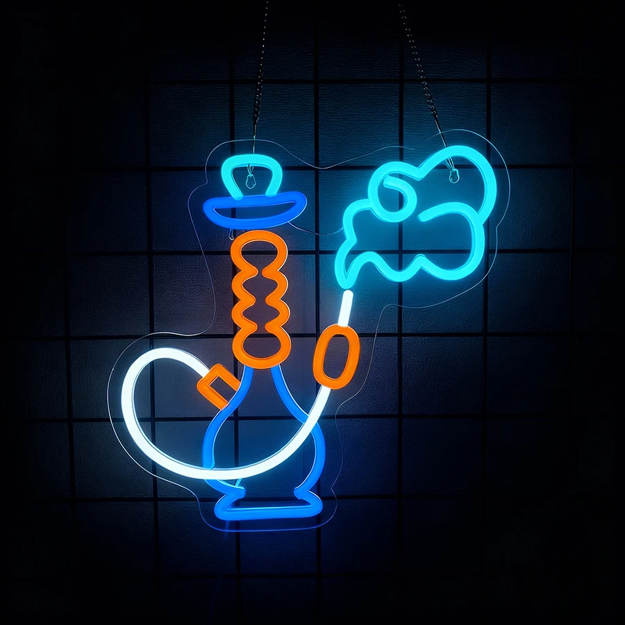 Hookah Neon Sign for Shisha Ba - огляд і ціна Vaping Shop