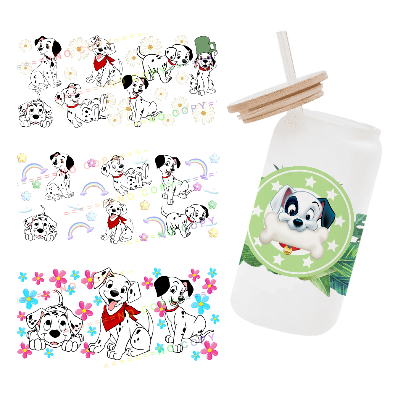 Disney 101 Dalmatians 3D UV DT - огляд і ціна Rdta Tank Glass