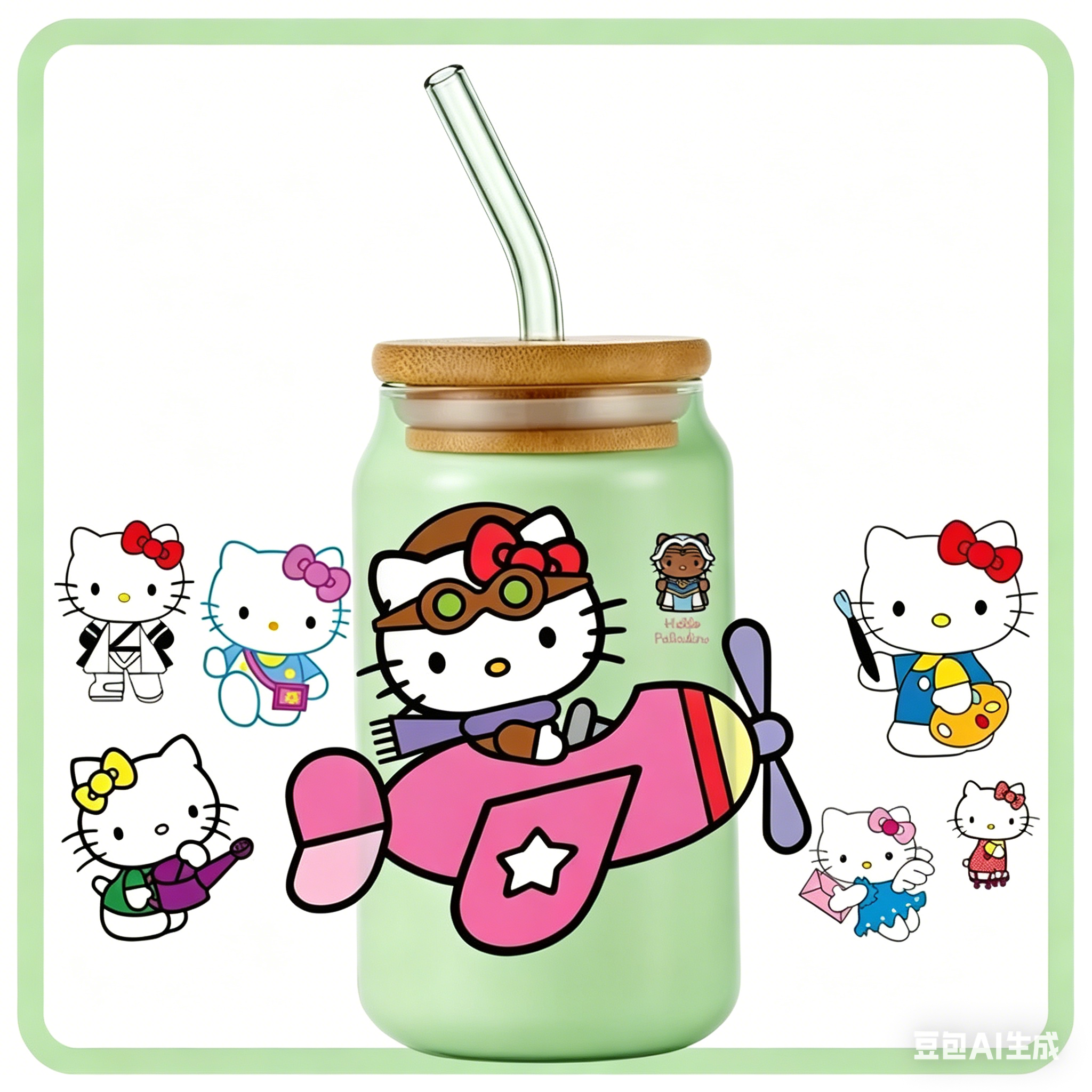 popular Kitty design 16oz 3D u - огляд і ціна Rdta Tank Glass