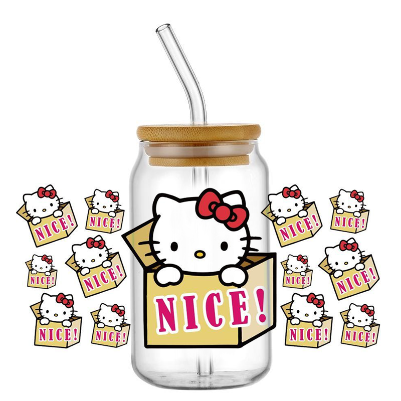 popular Kitty design 16oz 3D u - огляд і ціна Rdta Tank Glass
