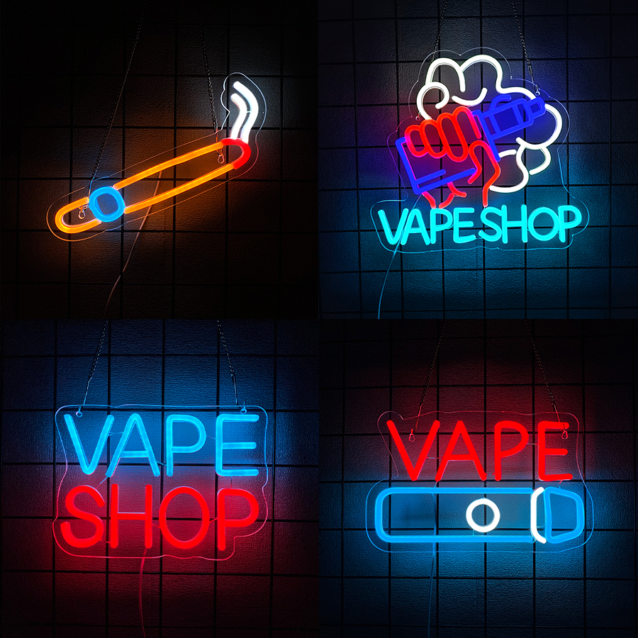 Smoke Series Neon Sign For Wal - огляд і ціна Vaping Shop