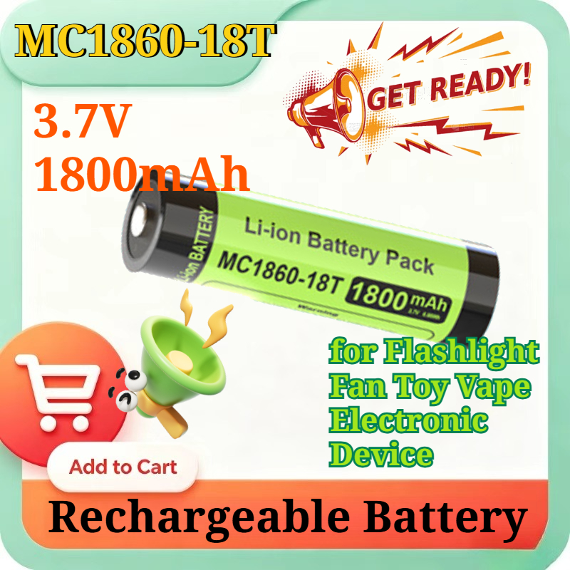 MC1860-18T 3.7V 1800mAh Type-C - огляд і ціна Vape Accessory