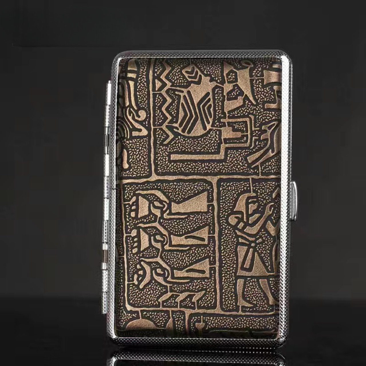 New 5.5 slim metal leather Cig - огляд і ціна Smoking & Vaping Accessories