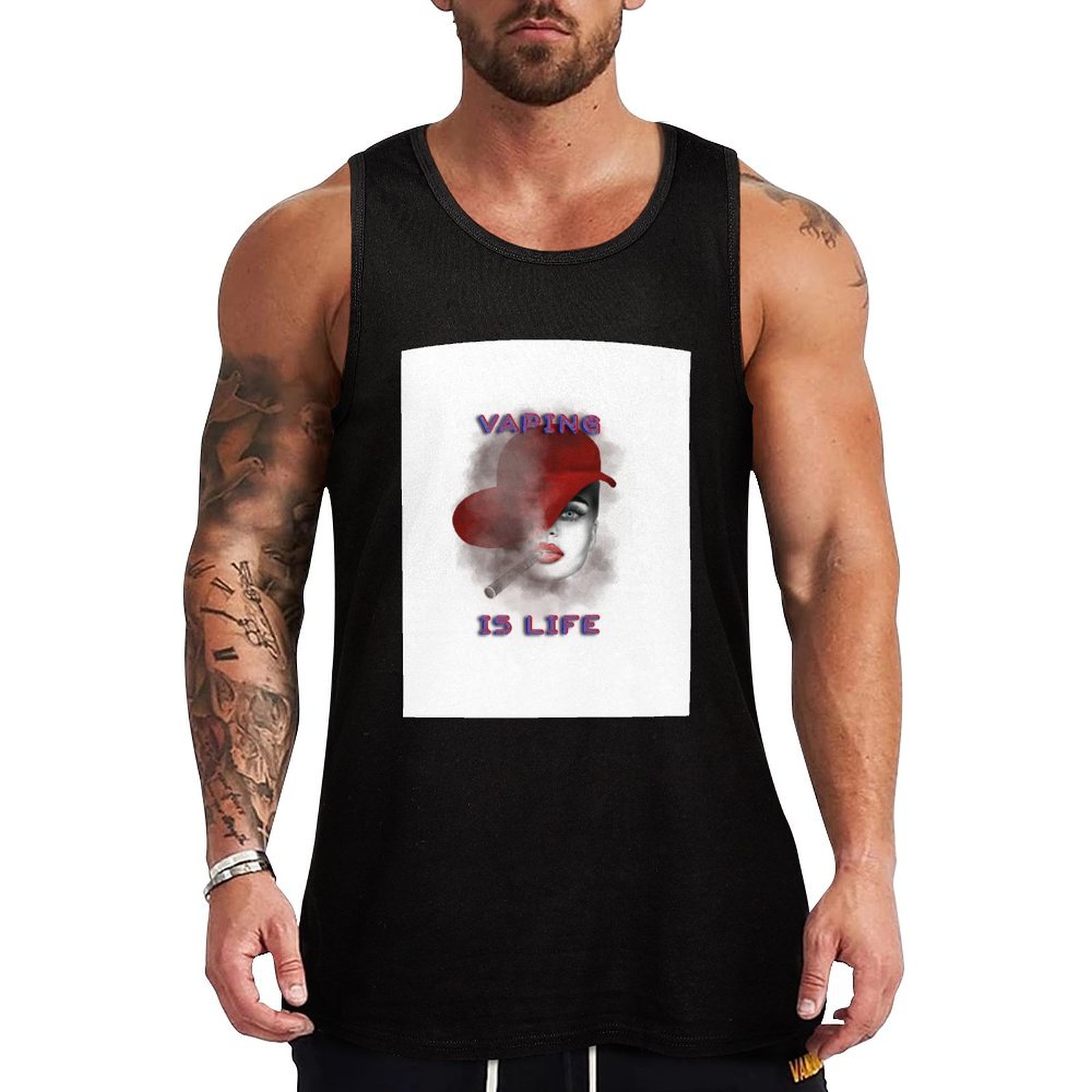 Vaping is life Tank Top Sweat  - огляд і ціна Quick Vape