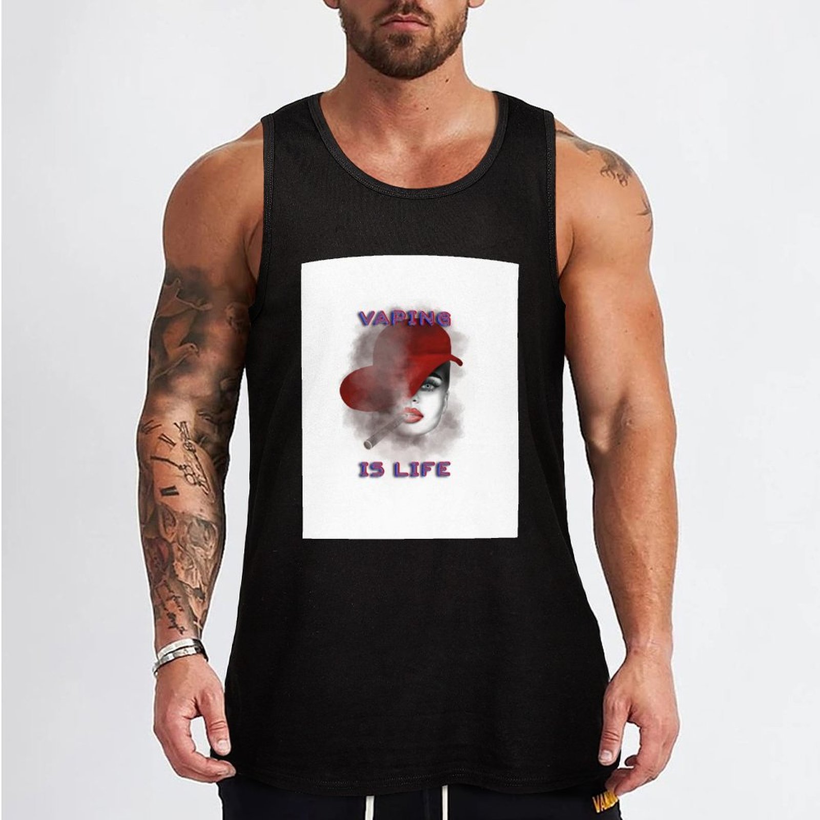 Vaping is life Tank Top Sweat  - огляд і ціна Quick Vape