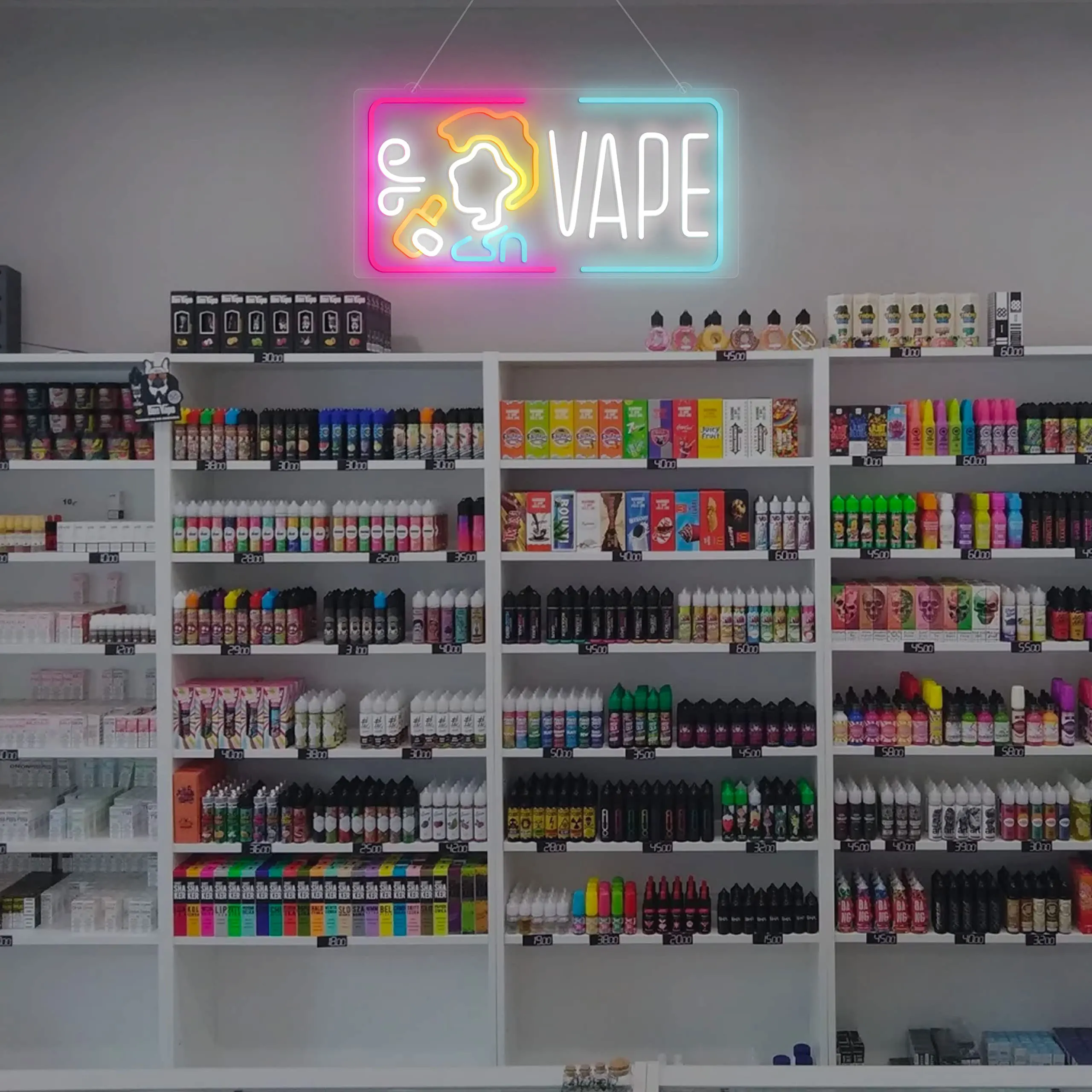 Vape Neon Sign Dimmable Smoke  - огляд і ціна Vaping Shop