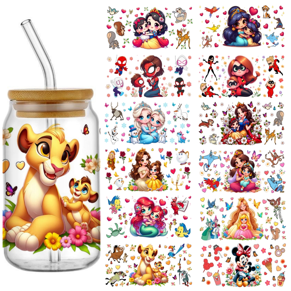 cartoon 3D Transfer Sticker Fo - огляд і ціна Rdta Tank Glass